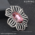 00047 High quality temperamental flower brooch for women important occasion graceful Crystals from Swarovski